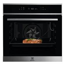 Electrolux EOE7P31X fekete, beépíthető, sütőtér: 72L, grill, légkeverés, pirolitikus, sütő (Újszerű)