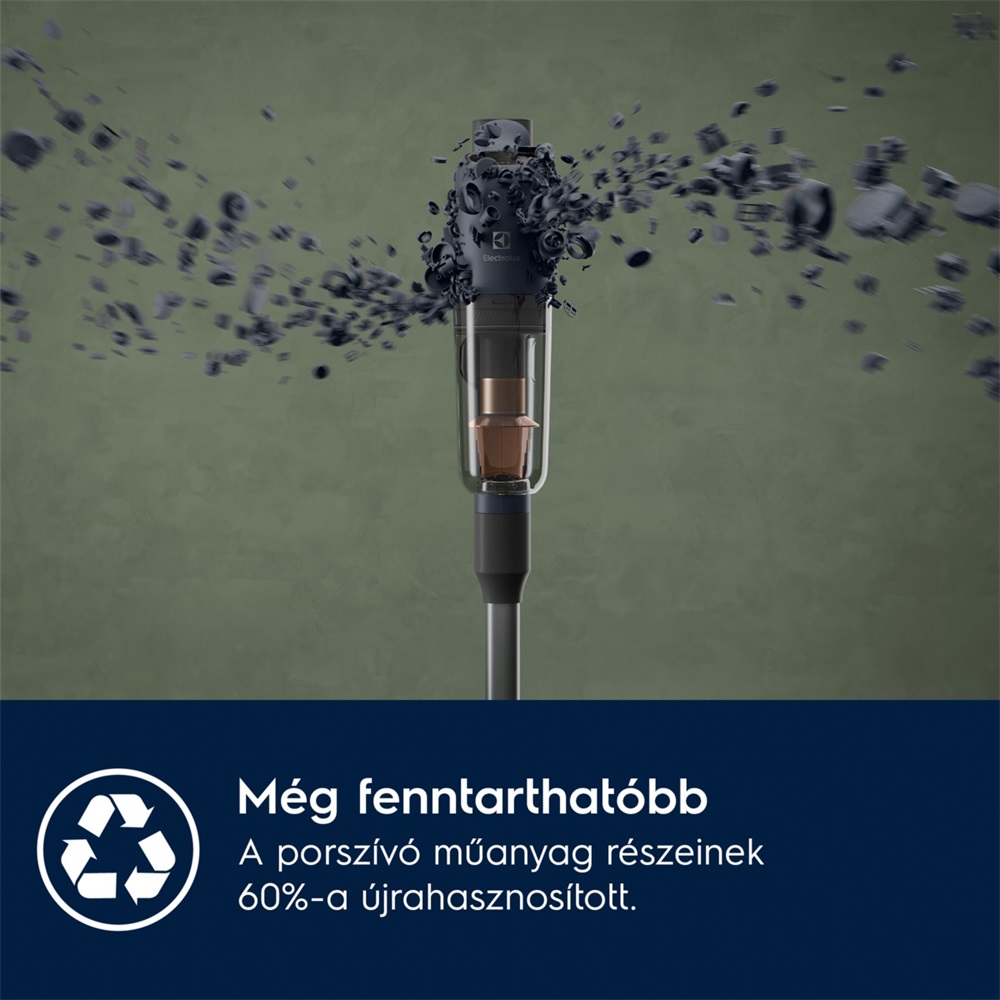 Electrolux EP71B14WET Hygienic 700 vezeték nélküli álló porszívó