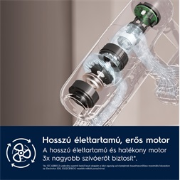 Electrolux EP71B14WET Hygienic 700 vezeték nélküli álló porszívó