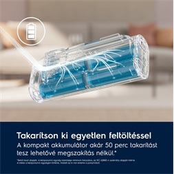 Electrolux EP71B14WET Hygienic 700 vezeték nélküli álló porszívó