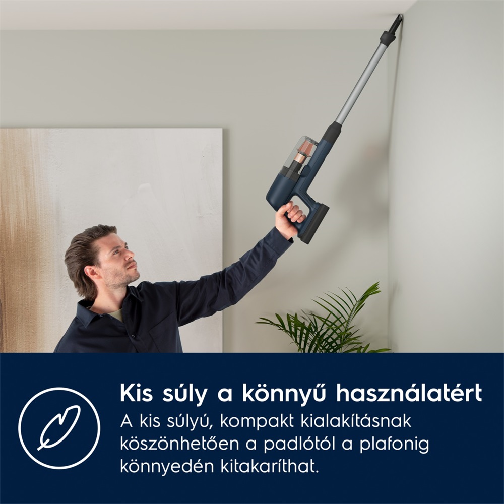 Electrolux EP71B14WET Hygienic 700 vezeték nélküli álló porszívó