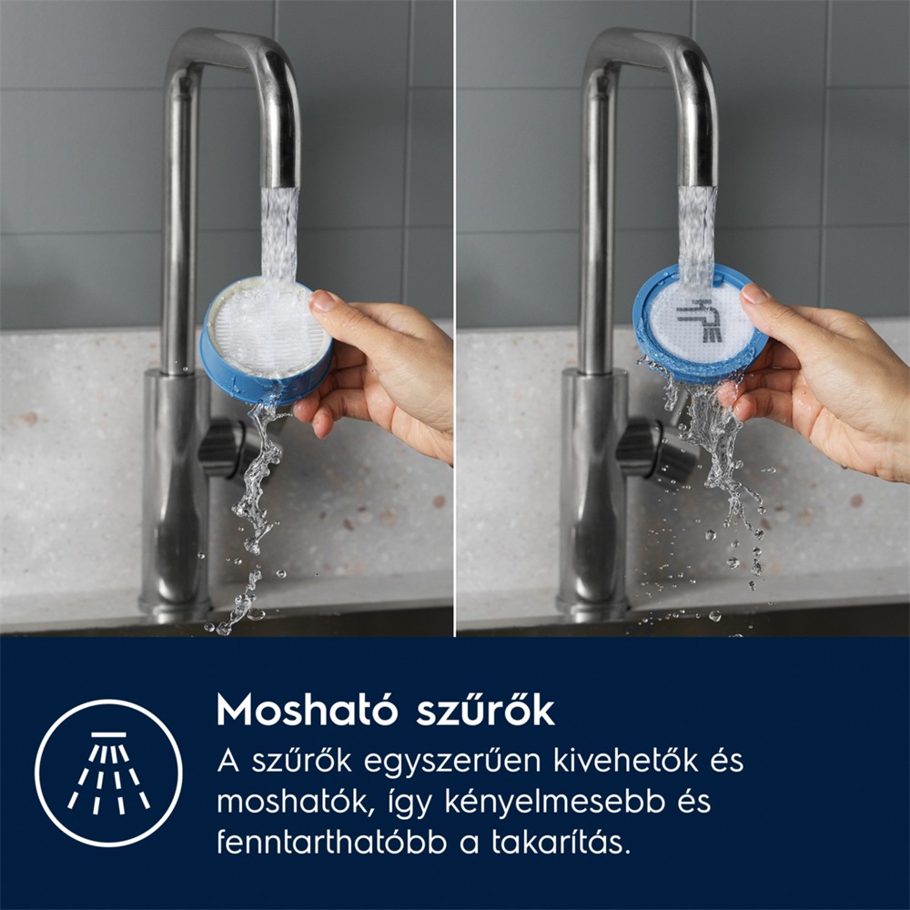 Electrolux EP71B14WET Hygienic 700 vezeték nélküli álló porszívó