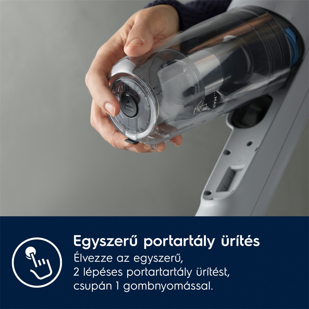 Electrolux EP71B14WET Hygienic 700 vezeték nélküli álló porszívó