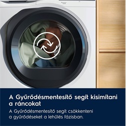 Electrolux EW6D185YE fehér, 8 kg, hőszivattyús, szárítógép