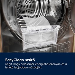 Electrolux EW6D185YE fehér, 8 kg, hőszivattyús, szárítógép