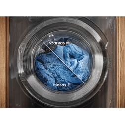 Electrolux EW8W4402QE fehér, elöltöltős, max.1400ford., 11 kg/7 kg, mosó-szárítógép (Újszerű)