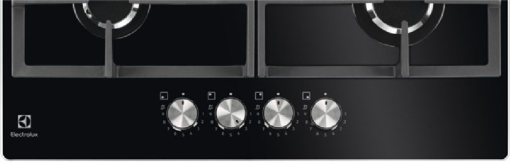 Electrolux KGG64262K fekete, beépíthető, gáz, főzőzóna: 4, beépíthető méret: 56cm, főzőlap