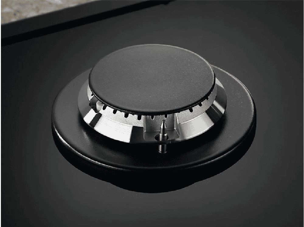 Electrolux KGG75362K fekete, beépíthető, gáz, főzőzóna: 4 +1 wok égőfej, beépíthető méret: 56cm, főzőlap