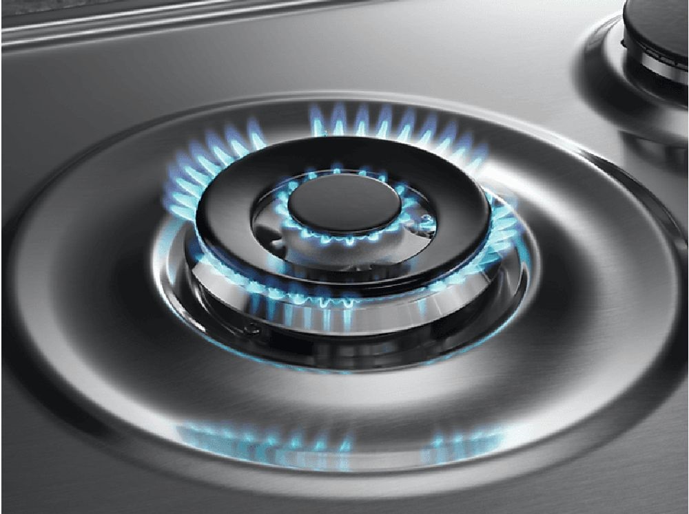 Electrolux KGS64362SX inox, beépíthető, gáz, főzőzóna: 3 +1 wok égőfej, beépíthető méret: 56cm, főzőlap