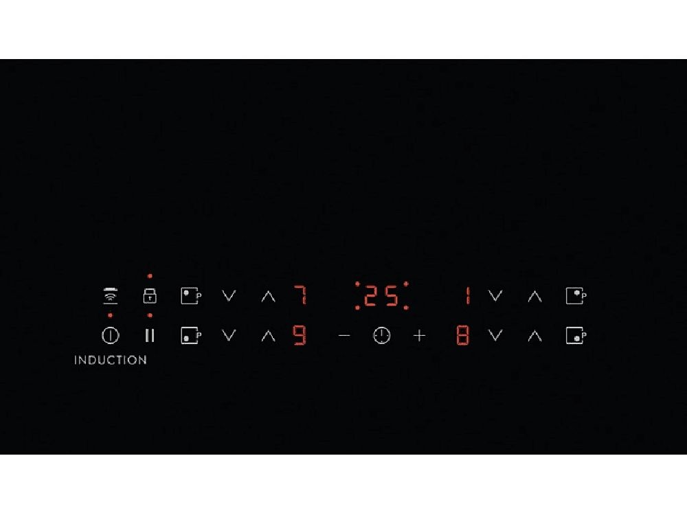 Electrolux LIR60433B fekete, beépíthető, indukciós, főzőzóna: 4, beépíthető méret: 56cm, főzőlap