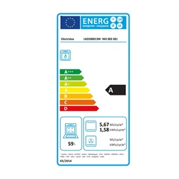 Electrolux LKG500013W fehér, szabadonálló, gáz, főzőzóna: 4, sütő:59L, tűzhely