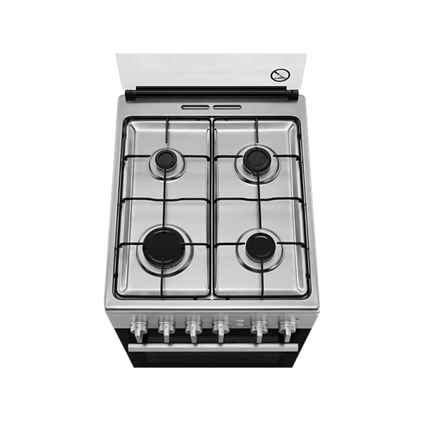 Electrolux LKG504011X Inox, szabadonálló, gáz, főzőzóna: 4, sütő:57L, grill, tűzhely (Újszerű)