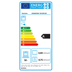 Electrolux LKK560232W kombinált tűzhely