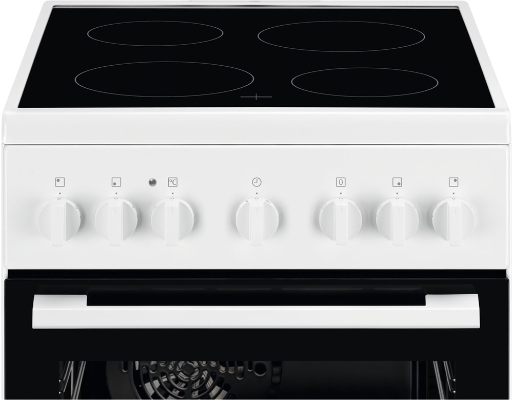 Electrolux LKR520066W fehér, szabadonálló, kerámialapos, elektromos, főzőzóna: 4, sütő:57L, grill, tűzhely