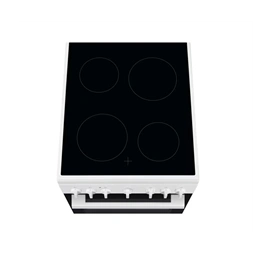 Electrolux LKR520066W fehér, szabadonálló, kerámialapos, elektromos, főzőzóna: 4, sütő:57L, grill, tűzhely (Újszerű)