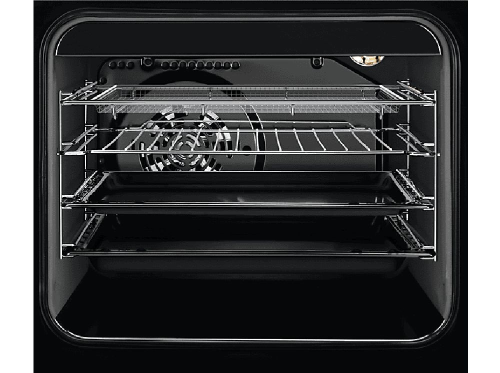 Electrolux LKR564200K fekete, szabadonálló, kerámialapos, elektromos, főzőzóna: 4, sütő:58L, grill, tűzhely