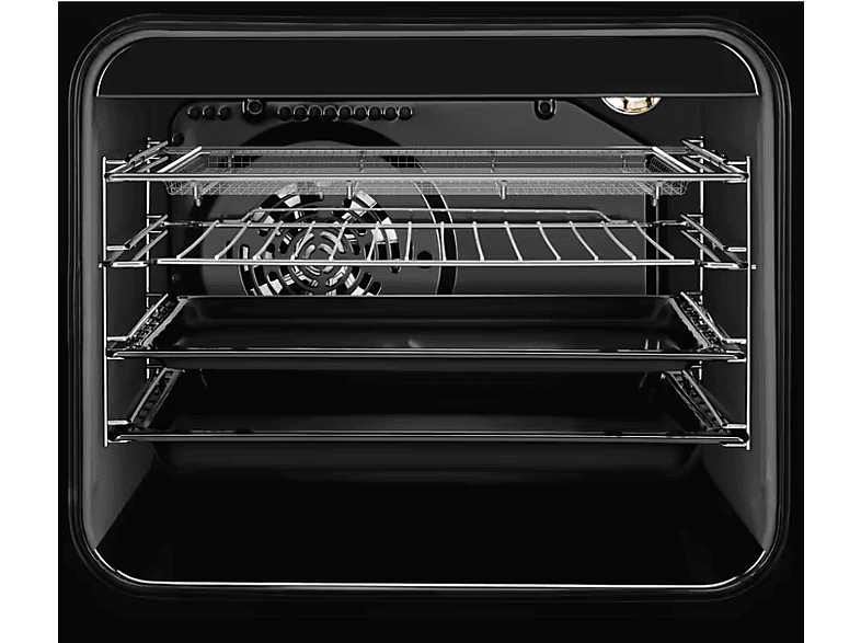 Electrolux LKR564275K fekete, szabadonálló, gáz, kombinált, főzőzóna: 4, sütő:57L, grill, tűzhely