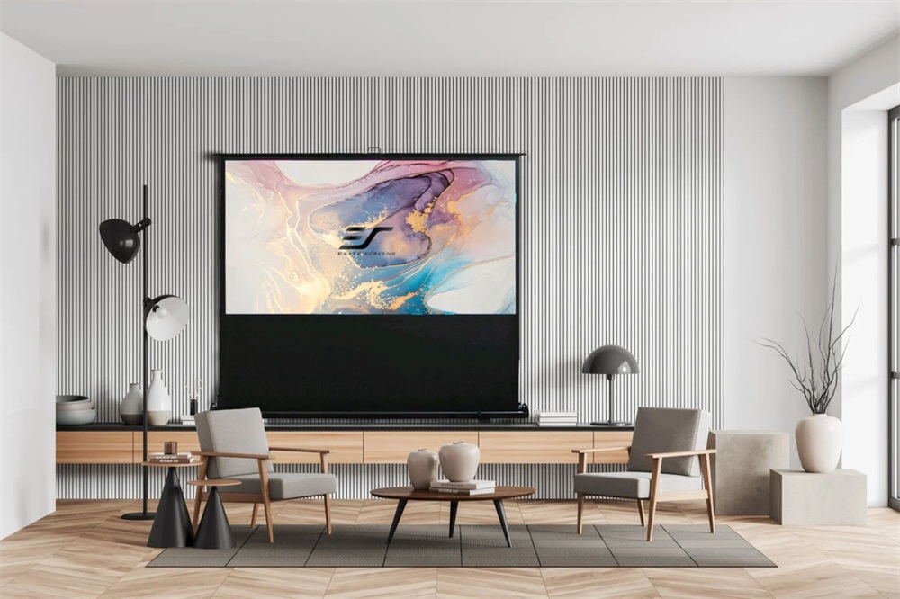 EliteScreens F80NWH 80" (16:9) 178x100cm hordozható manuális pull up vászon