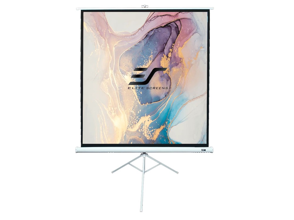 EliteScreens T113NWS1 113" (1:1) 203x203cm mobil háromlábú vetítővászon