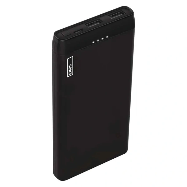 Emos B0526B ALPHA 10S, 10000 mAh, 10 W, fekete power bank