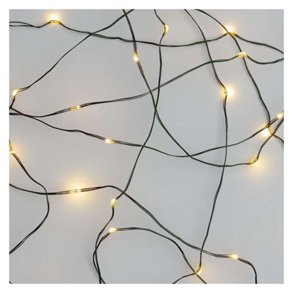 Emos D3AW04 LED 7,5m/75LED/kül-beltéri/időzítős/meleg fehér nano karácsonyi LED fényfüzér