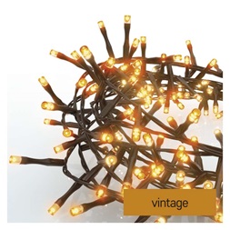 Emos D4BV03 12m/600LED/kül-beltéri/időítős/vintage süni karácsonyi LED fényfüzér