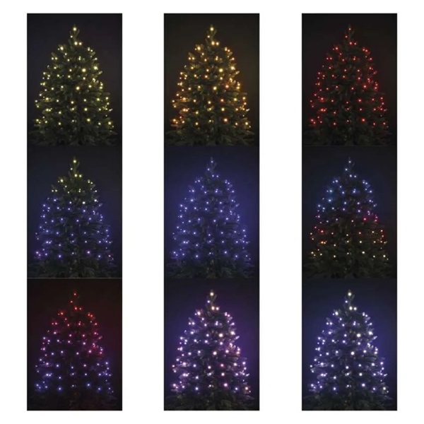 Emos D4ZR02 GoSmart 12 m kül-beltéri RGB progr. időzítős wifivel LED karácsonyi fényfüzér