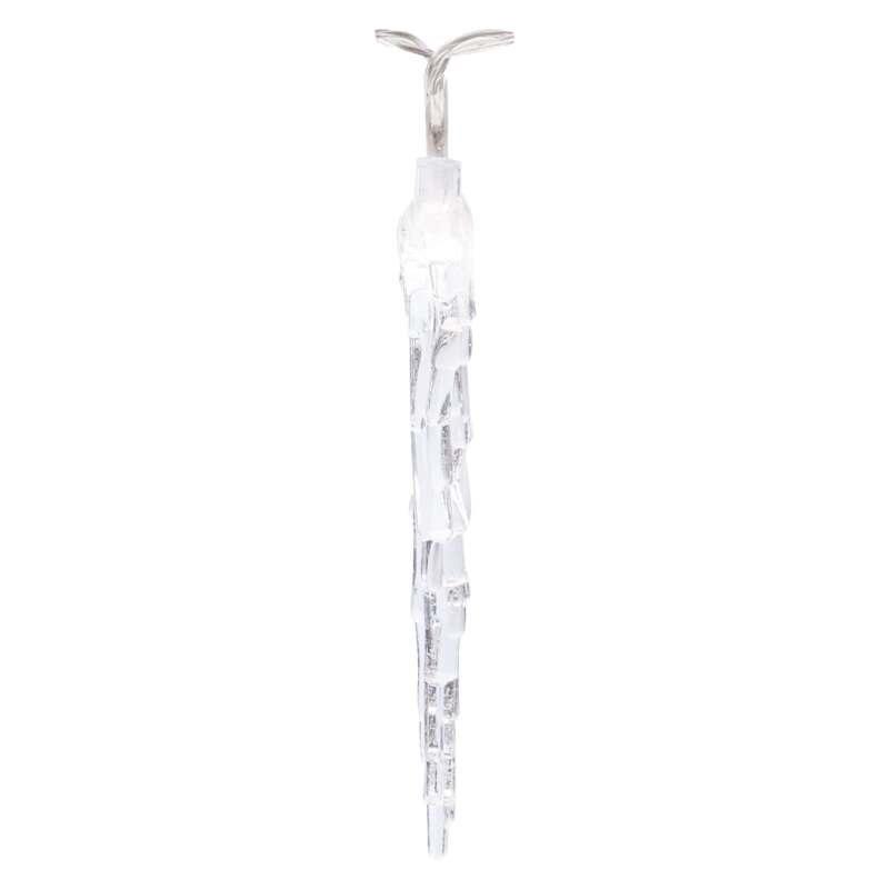 Emos DCGC01 1,35m/10LED/2xAA/beltéri/hideg fehér/időzítős/jégcsapok karácsonyi LED fényfüzér