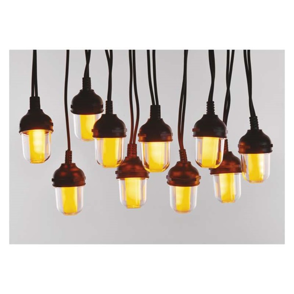 Emos DCPV01 10x party égő, 4,5 m, kültérre és beltérre, vintage LED fényfüzér