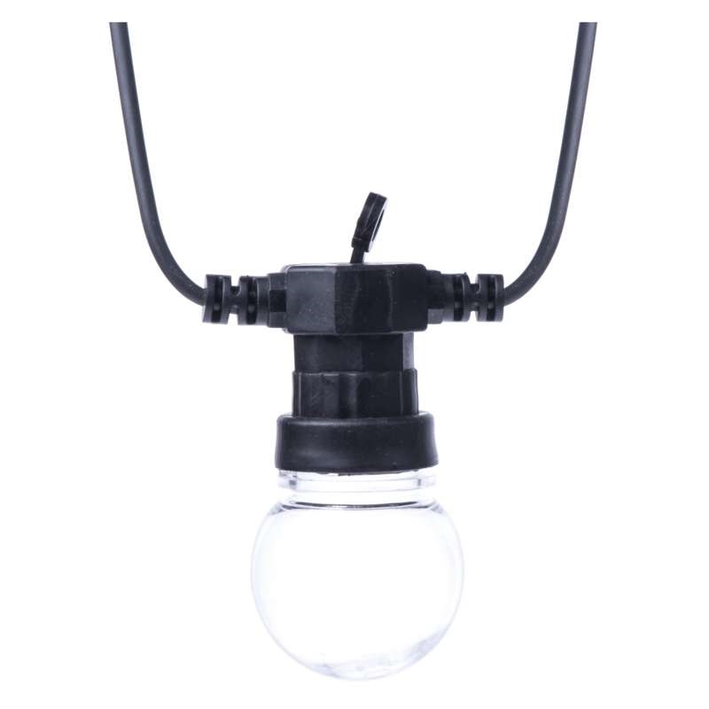 Emos DCPW02 10x party égő, átlátszó, 5 m, kültéri és beltéri, meleg fehér LED fényfüzér