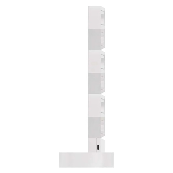 Emos GoSmart Hexagon fehér, 6 részből álló, RGBIC dimmelhető, WiFi LED asztali lámpa