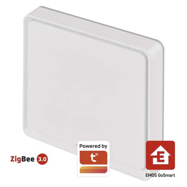 Emos H5011 GoSmart IP-2001ZW, ZigBee 3.0 okos hordozható 1 funkciós szcenárió kapcsoló