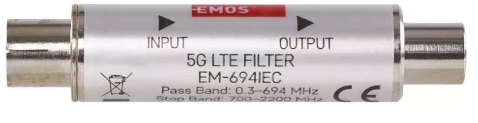 Emos J5712 EM-694IEC 5G LTE szűrő