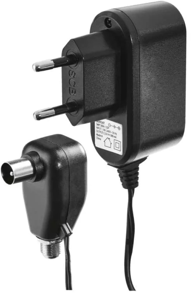 Emos J5810 12V/300mA antenna előerősítő tápegység