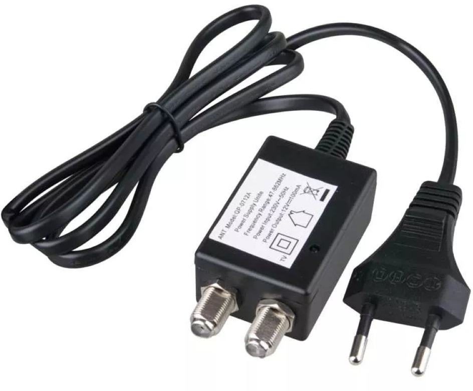 Emos J58133 12V/100mA antenna előerősítő tápegység