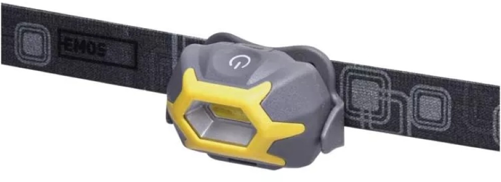 Emos P3532 COB LED 3W 125lm 3×AAA fejlámpa