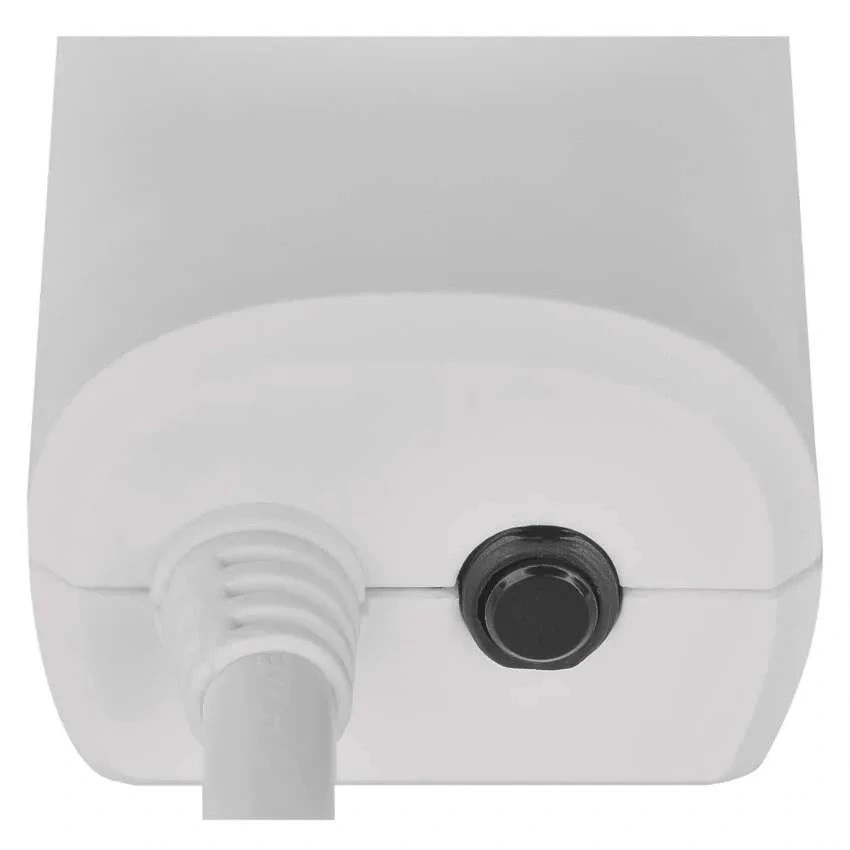 Emos P54217 5m 380J SCHUKO 6 csatlakozós fehér túlfeszültség védett elosztó