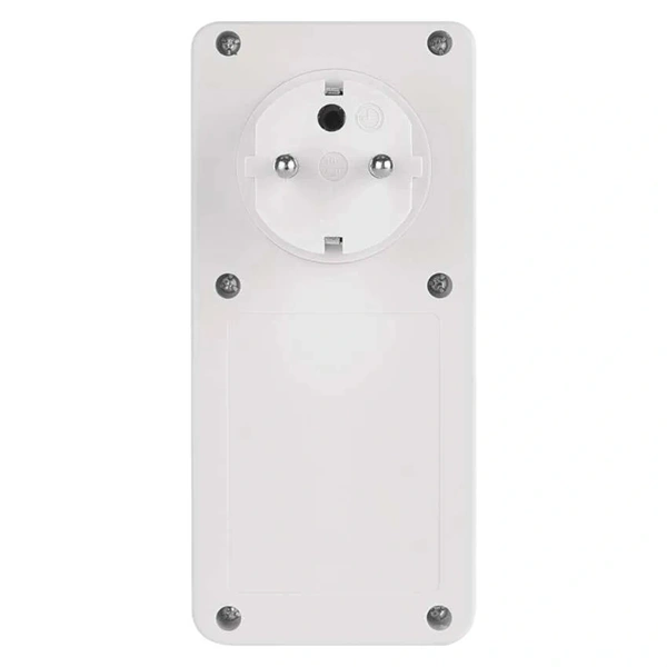 Emos P5525N IP44 kültéri fehér digitális kapcsoló aljzat