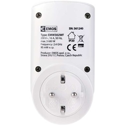 Emos P5530 WiFi-s idözítős aljzat