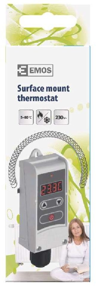 Emos P5683 manuális csőtermosztát