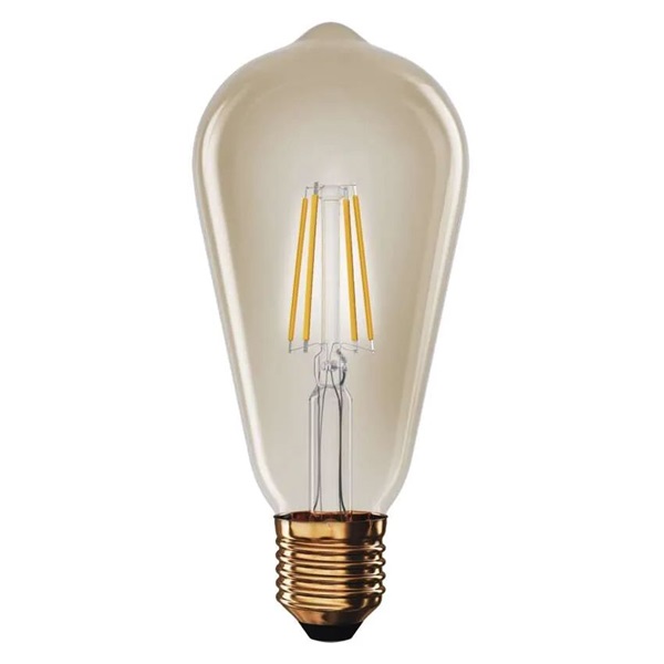 Emos Z57032 E27/4,5 W (40 W)/420 lm/meleg fehér Vintage ST64 LED izzó