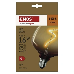 Emos Z59G01 LED DECO "GRADIENT" S123 4W 16W 150lm E27 izzó