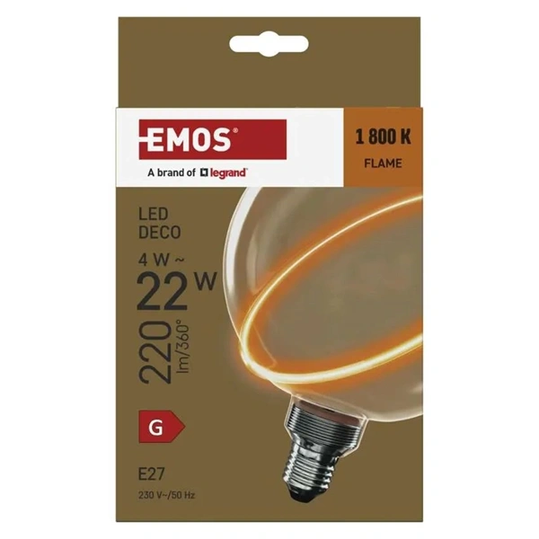 Emos Z5CS11 LED DECO "SATURN" G130SRA 4W 22W 220lm E27 izzó