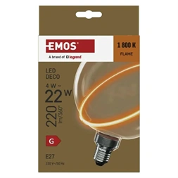 Emos Z5CS11 LED DECO "SATURN" G130SRA 4W 22W 220lm E27 izzó