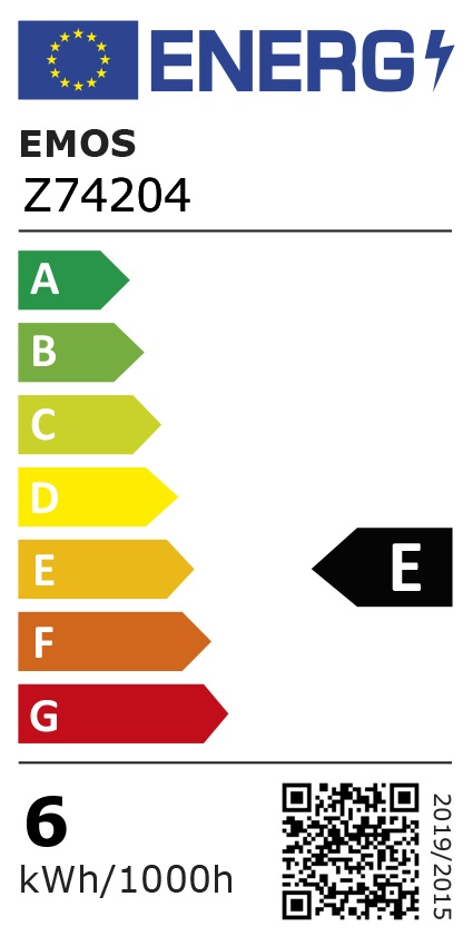 Emos Z74204 filament 6W 806lm E14 természetes fehér LED gyertya izzó