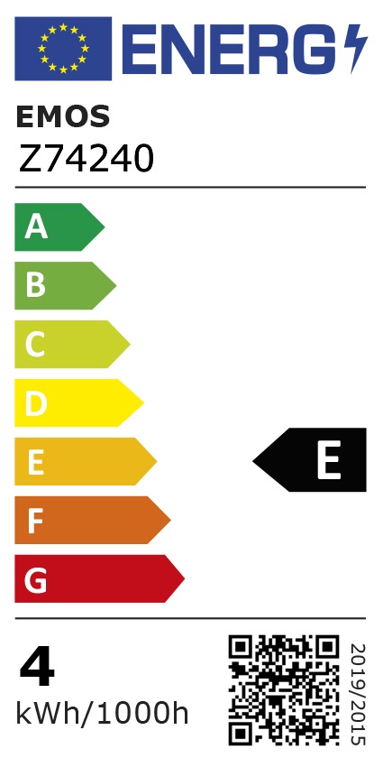 Emos Z74240 FILAMENT 4W E27 meleg fehér kisgömb LED izzó