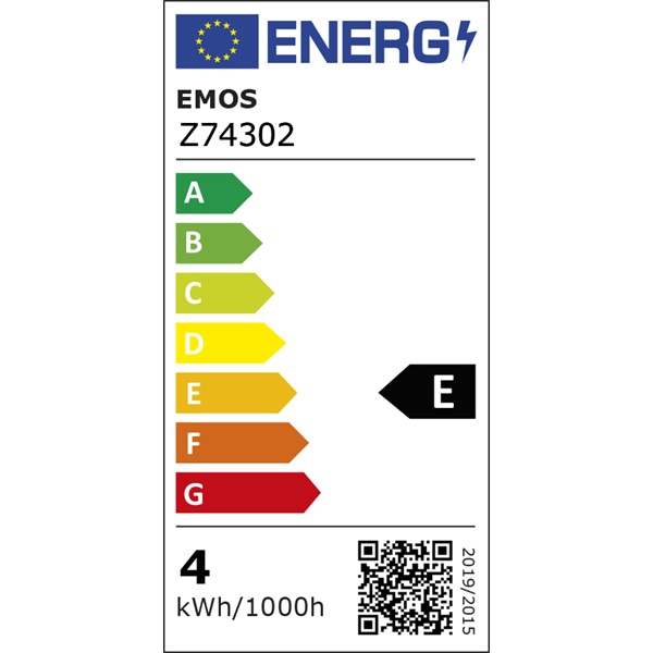 Emos Z74302 VINTAGE ST64 4W E27 meleg fehér+ LED izzó