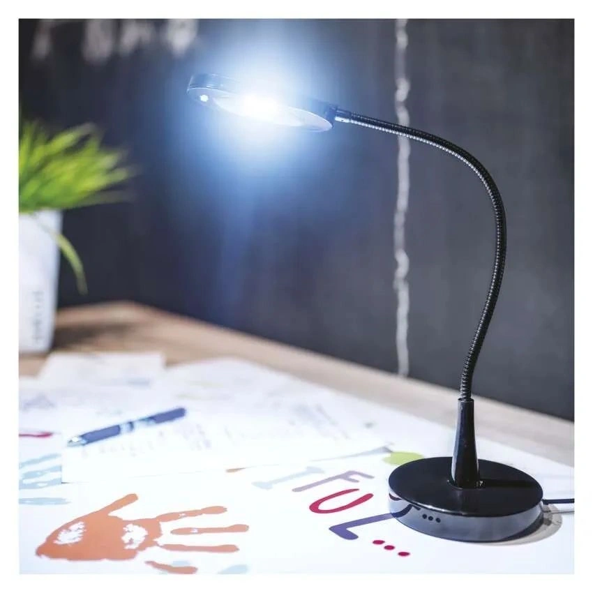 Emos Z7523B fekete LED asztali lámpa