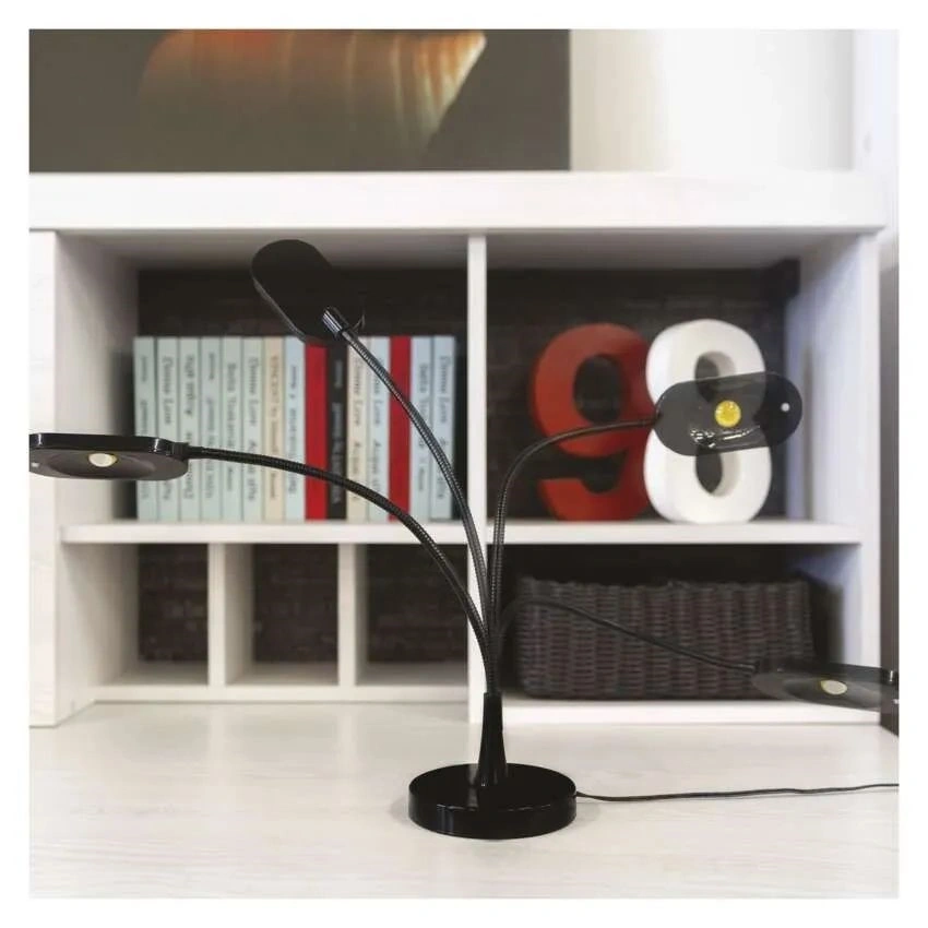 Emos Z7523B fekete LED asztali lámpa