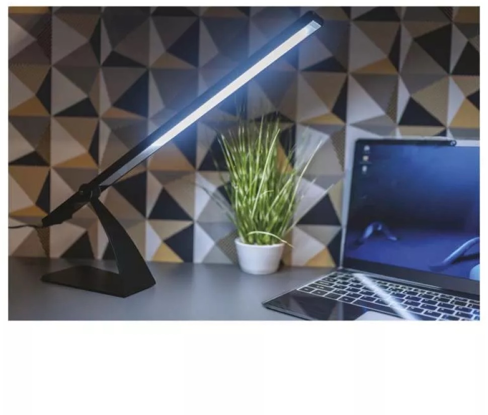 Emos Z7608B Lenny 550lm szabályozható fekete LED asztali lámpa